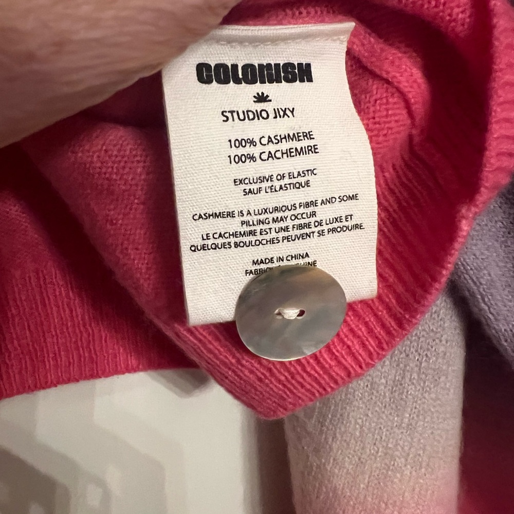 Colorush Cashmere sweater🌸🌸🌸 - Picture 8 of 9